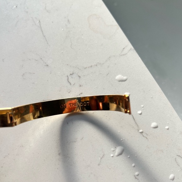 Kate Spade Black and Gold Dot Bracelet - Picture 4 of 4